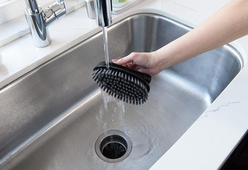 Heavy Duty Scrub Brush, Black...