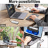 Memory Stick Pro Duo Card Reader, 7 in1 Memory Stick Pro Duo Adapter USB C for SD/TF/CF/XD/MS, Multi Card Reader for Camera, Game Trail Camera, Ph...