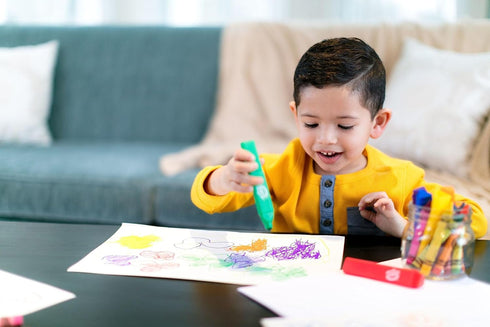 Crayola My First, Tripod Washable Markers for Toddlers, 8ct...