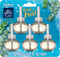 Glade PlugIns Refills Air Freshener, Scented and Essential Oils for Home and Bathroom, First Frost, Limited Edition Scent, 3.35 Fl Oz, 5 Count...