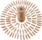 320 Feet Jute Twine and 100 Pieces Mini Natural Wooden Craft Clothespins Pegs Clips...