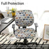 Office Chair Cover Computer Desk Chair Covers Stretchable Anti-Dust Universal Split Rotating Swivel Chair Slipcover Protector 2 Piece, Cute Cats, ...