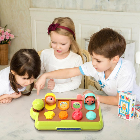 Baby Pop Up toy, Educational Fun with Cute Animals for Toddlers (ZOO)...