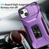 Hitaoyou Compatible with iPhone 13 Case, iPhone 13 Case with Camera Cover & Kickstand Military Grade Shockproof Heavy Duty Protective with Magneti...