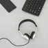 Egghead Stereo School Headphone with Leatherette Ear Cushion, Black, EGG-IAG-1008-SO...