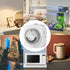 24 Hour Indoor Mechanical Timer with 2 Ground 3 Plug Socket Timer?30 min Daily on/Off Cycle for Lamps, Christmas Tree Lights, ETL Certified, White...