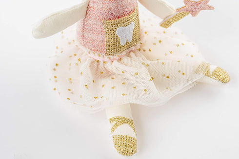 Mud Pie Unicorn Tooth Fairy Pink One Size...