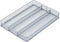 Honey-Can-Do KCH-02157 Steel Mesh 3-Compartment Cutlery Utensil Organizer, Silver...