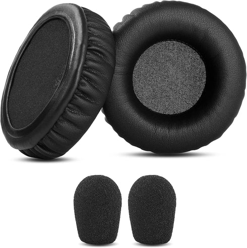 H820e Ear Pads Ear Cushion Replacement Compatible with Logitech H820e H570e H650e Wireless Stereo USB PC Headsets Leatherette...