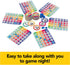 Pack & Go Bingo Game from Spin Master Games Outdoor Games Kids Games Yard Games Portable Rainbow Bingo Chips Games for Adults and Kids Ages 8 and ...