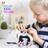 Neliblu Beginner Sewing Kit for Kids - Panda Pillow Kits - Learn to Sew for Girls - My First Sewing Kit - Kids' Arts and Crafts Project - Stuffed ...