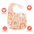 Zainpe 6Pcs Snap Muslin Cotton Bibs for Baby Rainbow Sun Star Bib Adjustable Feeding Bib Machine Washable Unisex Burp Cloths with 6 Absorbent Soft...