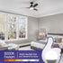 Cotanic 8 Pack Ceiling Fan Light Bulb 5000K Daylight, E26 Base A15 LED Bulb 60W Equivalent, 6W Small Light Bulb for Refrigertaor, Chandelier Light...