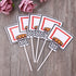 JANOU Basketball Sports Cupcake Toppers Cake Picks Decoration Birthday Baby Shower Wedding Party Suppliers Pack 20pcs...