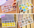 4 Pcs 15 Grids 6.85 Inch x 3.85 Inch Adjustable Small Removable Clear Plastic Jewelry Organizer Divider Storage Box Jewelry Earring Tool Container...