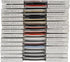 Universal Duo-Tone 0204246 - Auto Customizing 2 Color Dual Pinstripe - 4/16" x 150' (1/8” Stripe, 1/16" Gap, Then 1/16” Stripe) - 246-Black/Red...
