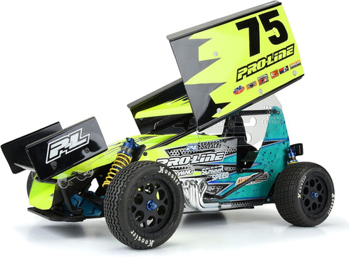 Pro-line Racing Showtime 2.2 Sprint Car 12mm Rear Wheels PRO278303 RC Tire...