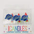 Unique Party Outer Space Birthday Candles (6) pc...