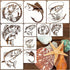 Fish Stencils for Painting Reusable Fishing Stencils Large Fisherman Template Paint Stencils for Painting on Wood Burning, DIY Art Craft Fabric Ca...