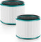 2 Pack Air Purifier Filter Replacements for Dyson HP01, HP02, DP01 Desk Purifiers. Compare to Part # 968125-03 - Compatible with Dyson Pure Hot Co...