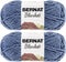 Bernat Blanket Big Ball Yarn (2-Pack) Country Blue 161110-10106......