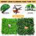 2 PCS Hermit Crab Climbing Toys Faux Grass Mat 10 x 10 Inch Fake Turf Hermit Crab Climbing Wall Square Plastic Aquarium Plants Lawn Hermit Crab Su...
