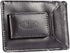 Big Skinny Men's Leather Magnetic Money Clip Slim Wallet, Holds Up to 12 Cards, Black...