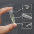 1.5ml Centrifuge Tubes with Snap Cap Bottom Tip Clear Plastic Test Tube Vials, Pack of 500...