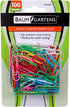 Baumgartens Vinyl-Coated Paper Clips, No. 1 Standard Size, Pack of 100...