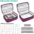 Electronics Organizer Travel Cable Organizer Bag Waterproof Portable Digital Storage Bag Electronic Accessories Case Cable Charger Organizer Case...