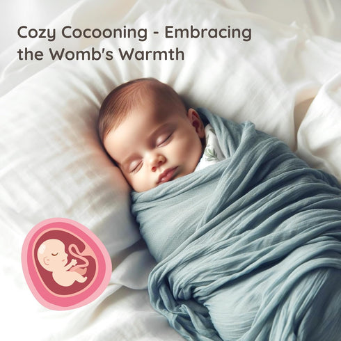 Premium Muslin Swaddle Blankets, Silky & pre-washed for zero shrinkage. thicker & soft for baby comfort. Newborn receiving blanket with breathable...