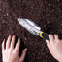 Garden Trowel Hand Shovel with Soft Rubberized Non-Slip Ergonomic Handle for Planting Transplanting, Weeding, Moving and Smoothing Soil-Gardening ...