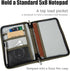 Field Notes Notebook Cover for 6.7 X 9.8 Inch with A5 Journal Cover Notebook Zipper Pocket Planner for Pen Holder,Water Resistant Cover Notebooks ...