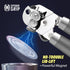 Can Opener, No-Trouble-Lid-Lift Manual Handheld Can Opener with Magnet, Smooth Edge Safe Cut for Beer/Tin/Bottle, Big Turning Knob Anti-Slip Handl...