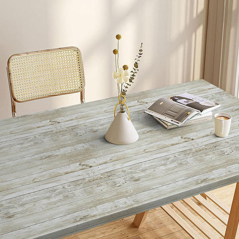 Abyssaly Peel and Stick Wallpaper 17.71 in X 18 ft Self-Adhesive Removable Wood Wallpaper Decorative Wall Easy to Clean for Home Decoration and Fu...