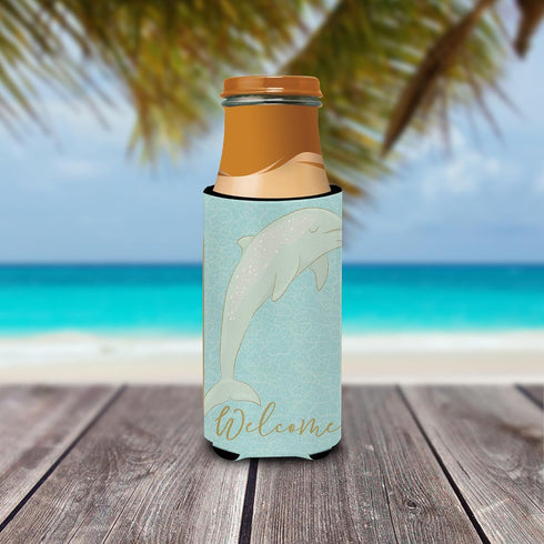 Caroline's Treasures Dolphin Decorative Hugger, Slim Can, Multicolor...