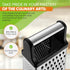 Spring Chef Professional Cheese Grater - Stainless Steel, XL Size, 4 Sides - Perfect Box Grater for Parmesan Cheese, Vegetables, Ginger - Dishwash...