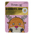 The Crème Shop Be Wonderful, Skin! Reindeer Holiday Animated Face Sheet Mask | Korean Sheet Mask | Holiday Gifts for Women | Stocking Stuffers (3 ...