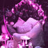 JMEXSUSS 2 Pack Pink Solar Christmas Lights, 33ft 100 LED Solar String Lights Outdoor Waterproof, 8 Modes Solar Fairy Lights for Outside Garden Pa...