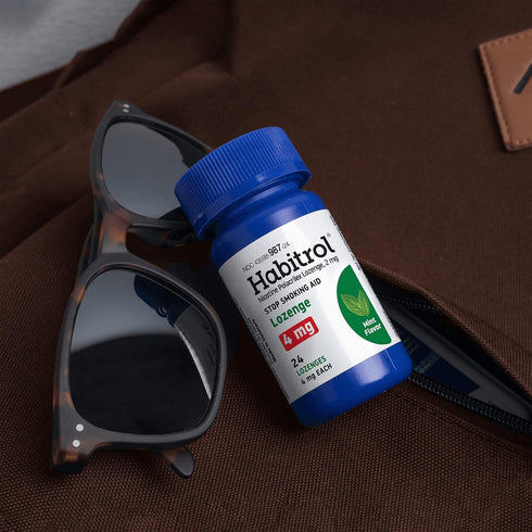 Habitrol Nicotine Lozenges - 4 mg, Mint Flavor, 72 Count - Nicotine Lozenge to Reduce Cravings & Help Quit Smoking...