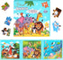 LovesTown Magnetic Travel Puzzles Book, Animal Wooden Magnetic Puzzles for Toddlers Learning Magnetic Puzzles for Road Trip...