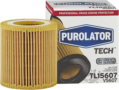 Purolator TL15607 PurolatorTECH Cartridge Oil Filter Compatible With BMW X5, X3, 328i, 328i xDrive, 335i, 535i, 535i xDrive, 320i xDrive, 528i xDr...