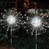 Solar Garden Decoration Light Outdoor, DIY Solar Firework Light 40 Copper Wires 120 LED 2 Lighting Modes,Waterproof Stake Landscape Light for Part...