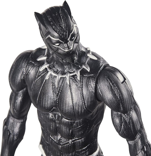 Marvel Avengers Titan Hero Series Collectible 12-Inch Black Panther Action Figure, Toy for Ages 4 and Up...