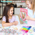 Dowsabel Friendship Bracelet Kit, 28 Colors Clay Beads Letter Beads Bracelet Making Kit, 4 Styles of Round Alphabet Beads with Number, Heart Beads...