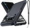 for Google Pixel 8 Pro Case, Full Body Heavy Duty Rugged Shockproof Protective Phone Cover with Wrist Lanyard Strap, Tempered Glass Screen Protect...