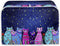 Colorful Cats Pattern Toaster Cover 2 Slice Small Appliance Covers Organizer Toaster Bag Bread Maker Cover Washable Toaster Oven Cover, S...
