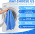 3 Pcs Extra Large Microfiber Cleaning Cloth 30" x 20" Washable Reusable Microfiber Towel Streak Free Lint Free Cloth for Cleaning Home Glass Offic...