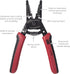 Gardner Bender GS-360 Electrical Wire Stripper & Lock Tool, Comfort Grip, Solid & Stranded Wire, 10-20 AWG,Red...