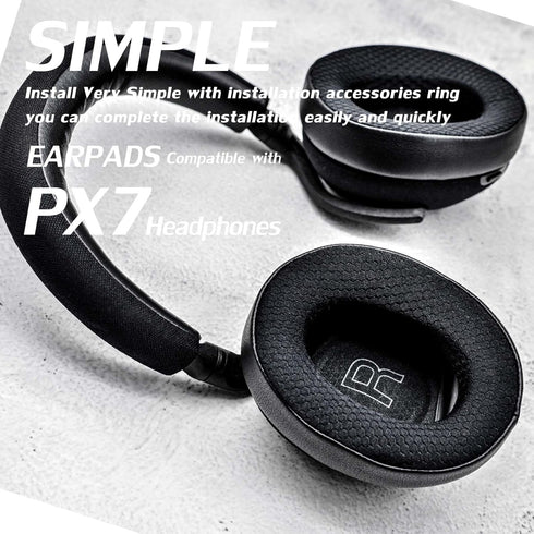 Ear Pads Compatible with PX7 Headphones I NOT FIT PX7 S2 and PX8 (Cooling Gel Breathable Mesh)...